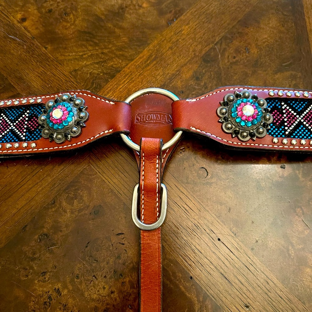 Showman bling breast collar